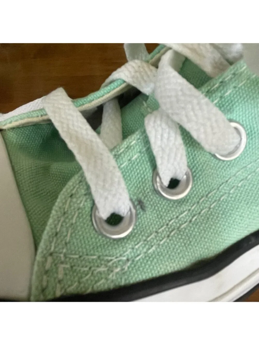 Converse Chuck Taylor All Star Low Top Sneakers Mint Green Womens 5 / Mens 7